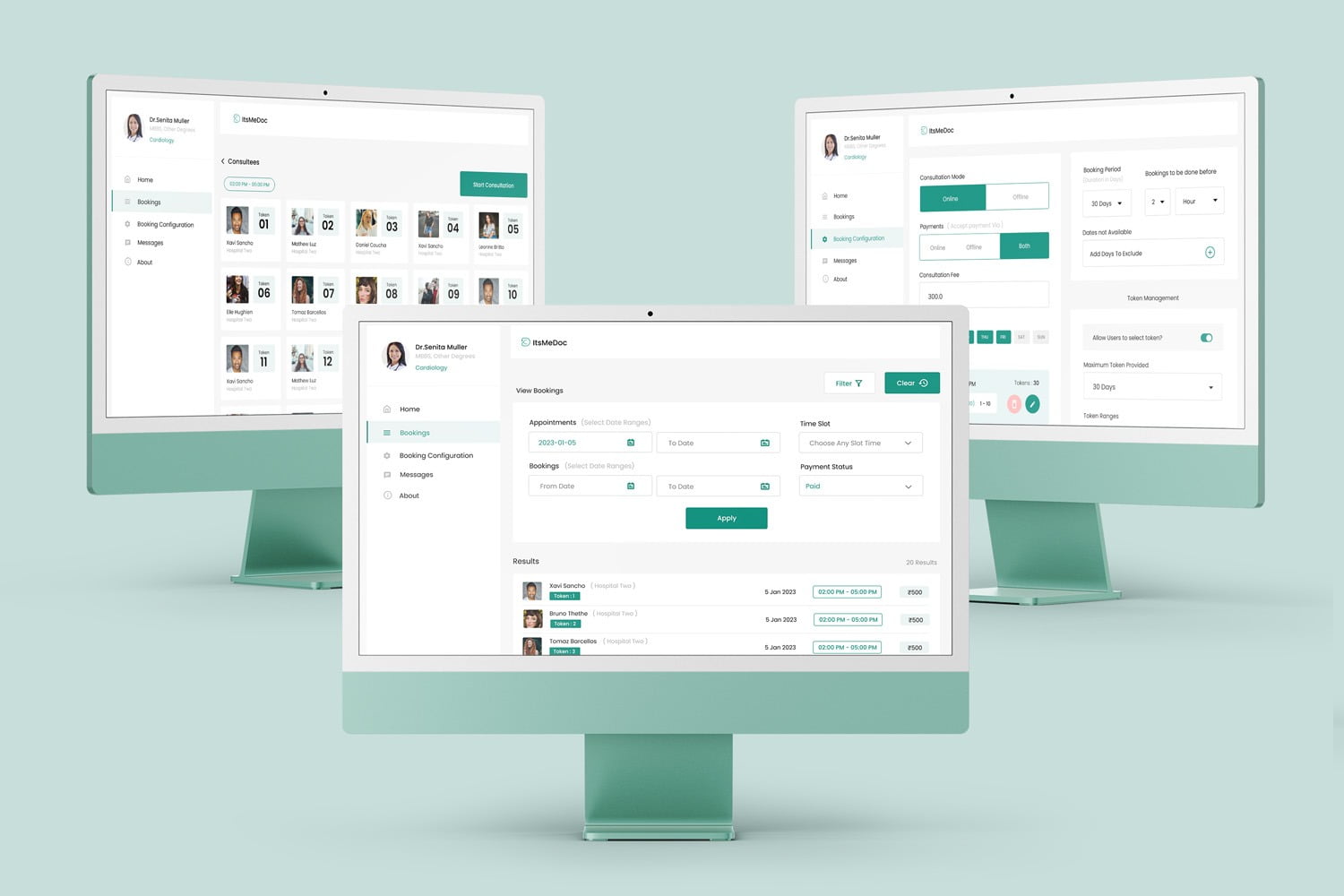 Consultation Booking UI/UX agency design